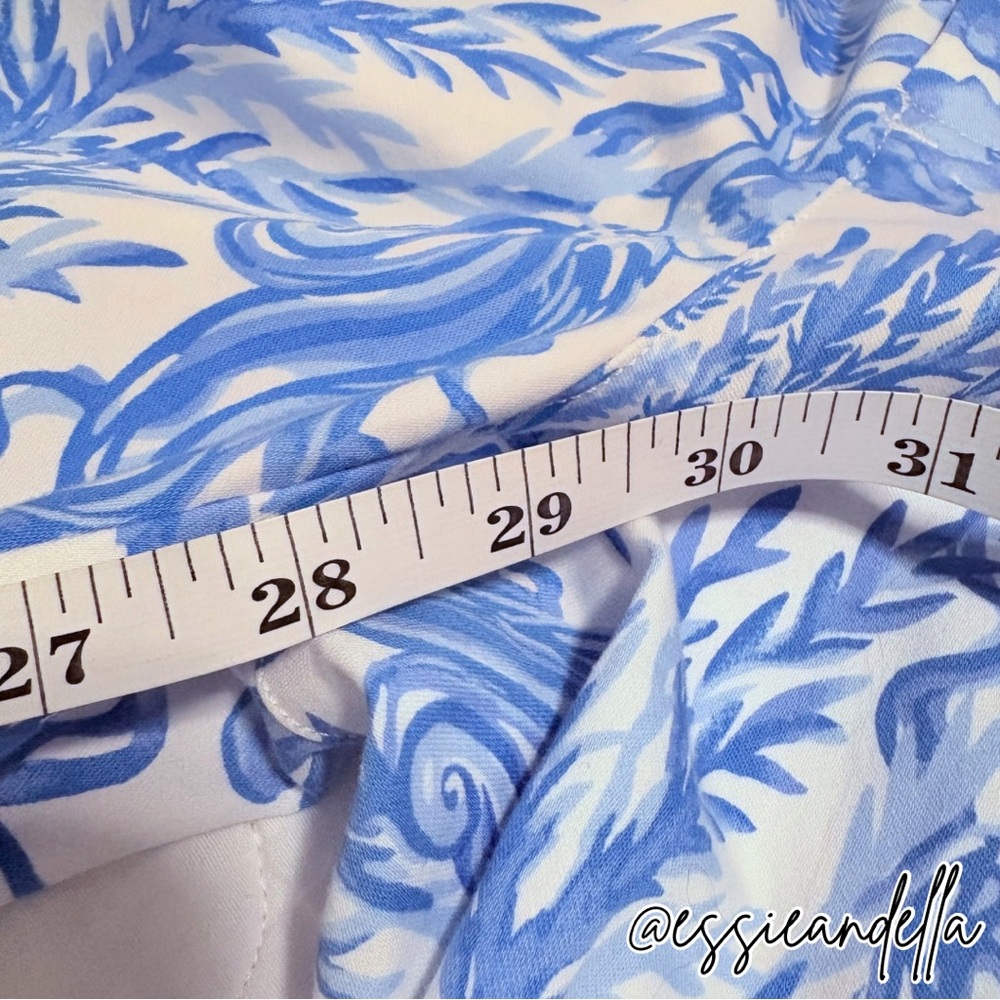 Lilly Pulitzer Kelly High Rise Skinny Ankle Pants size 10 - Picture 9 of 9